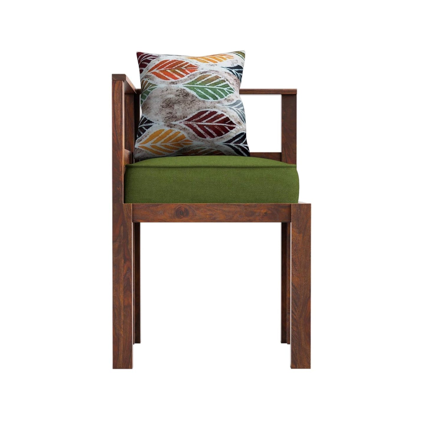 Odejia Furniture Virgo Solid Sheesham Wood 4 seater Dining Table with Chairs (Teak Finish) - ODEJIA Dining table