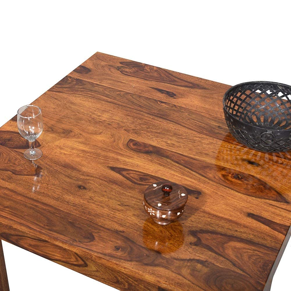 ODEJIA Coffee Table for Living Room | Center Table | Carved NET Coffee Table | Provincial Teak Finish - ODEJIA Coffee table