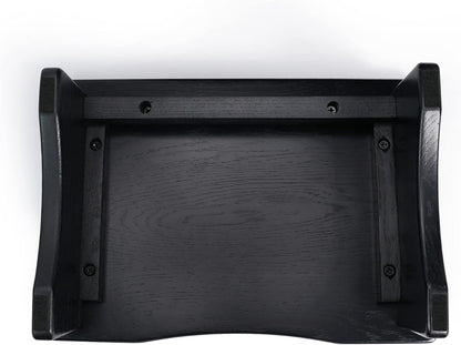 ODEJIA Ergonomic Wood Footrest - Non - Slip Slanted Top for Office/Desk - ODEJIA Footstool