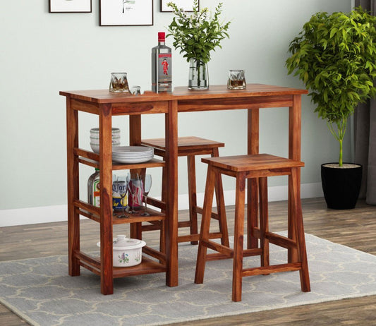 Odejia Furniture Bar Set Table & Two Stools for Modern Living - ODEJIABar Chair