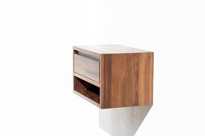 ODEJIA Furniture Wooden Bedside Table for Bedroom | Wooden Nightstand Lamp Table with 1 Drawer - ODEJIA End Table