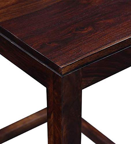 ODEJIA Modern Rectangular Rosewood Wooden Bar Stool in Walnut Finish for Home Bar Chair Size: 16 x 16 x40inch Seating Height 29.5inch - ODEJIA Bar Chair