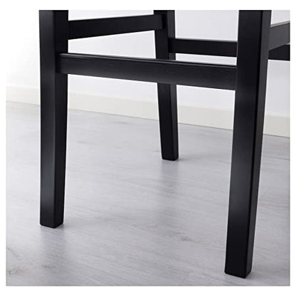 ODEJIA Rosewood Bar Chair Set of 2 - Black Backless Wooden Stool for Restaurant, Bar, Kitchen, and Café - ODEJIA Bar Chair